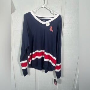 Colosseum Ole Miss Long Sleeve T Shirt Size XL NWT